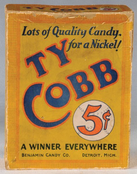 1920s Ty Cobb Candy 5 Cents